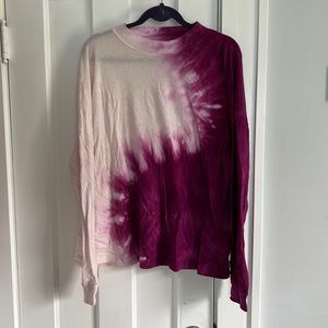 Tie Dye Mock Neck Shirt